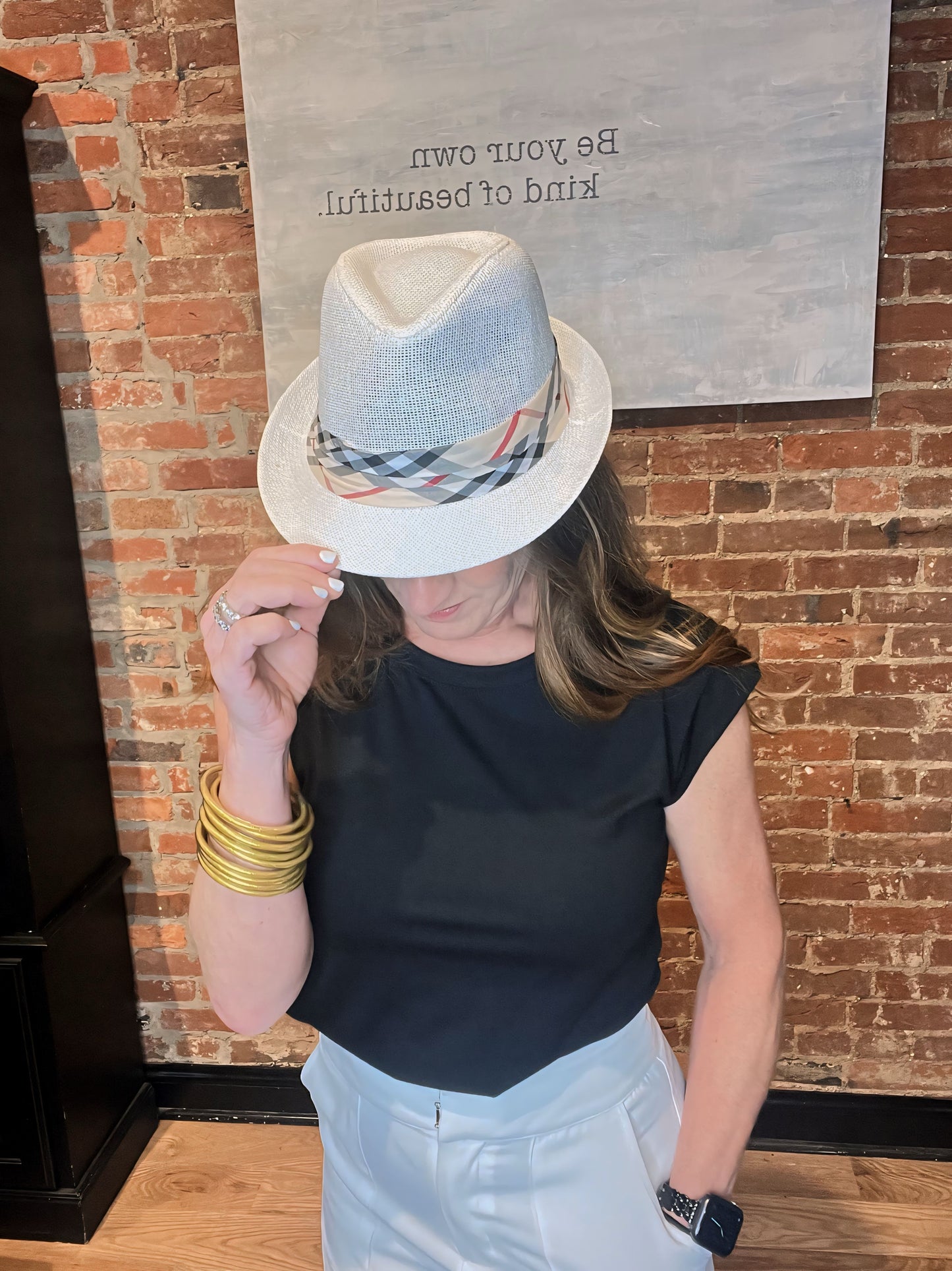 Designer Inspired Summer Fedora