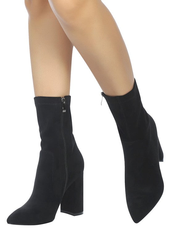 Black Zahara Bootie