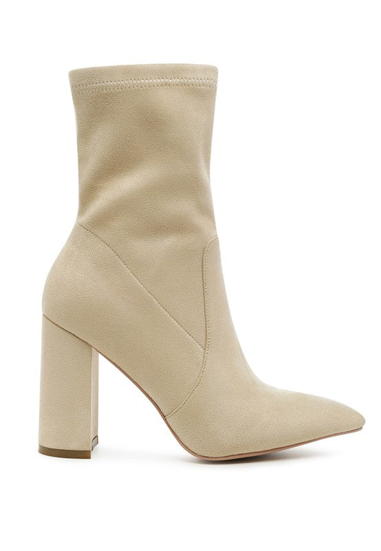 Beige Zahara Bootie