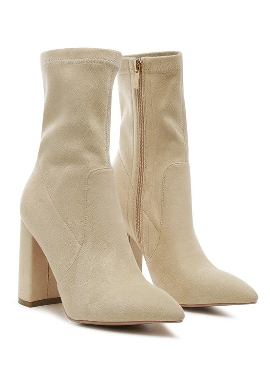 Beige Zahara Bootie