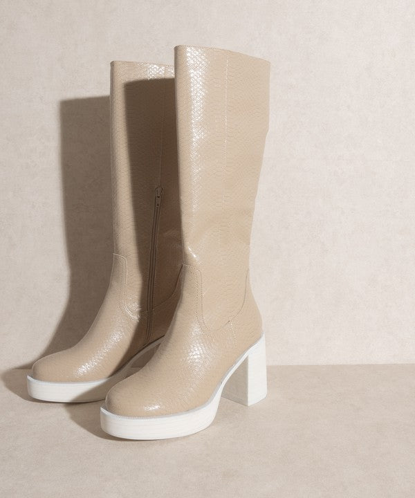 Perfect Platform Knee-High Boots