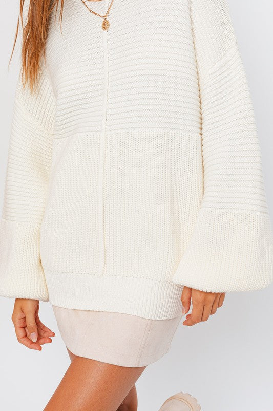 Creative Comfort Knitted Sweater