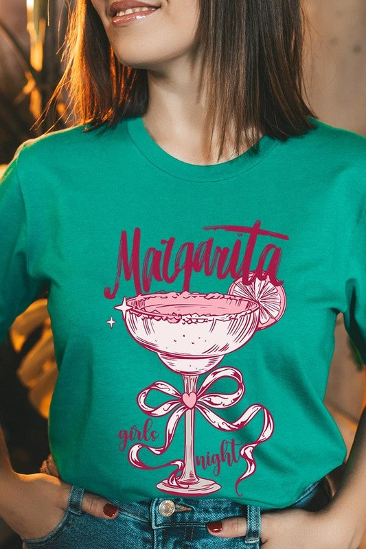 Green Margarita Girls Night Graphic Tee