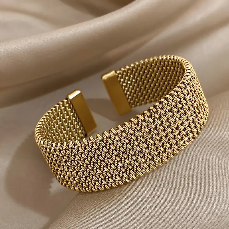 Gold Cuff Bracelet