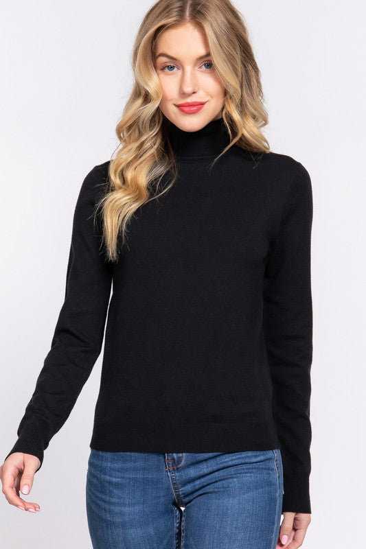 Modern Miss Turtleneck Sweater