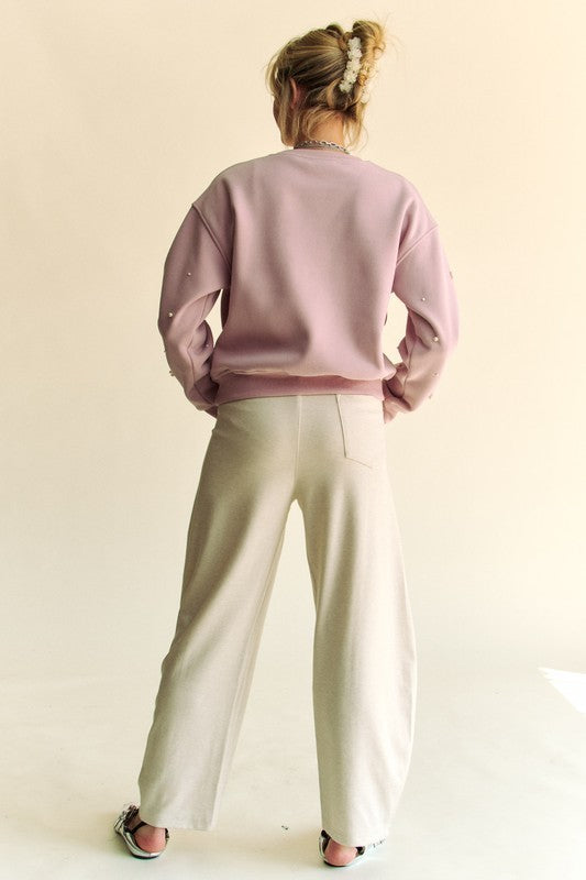 Trending Barrel Leg Drawstring Pants