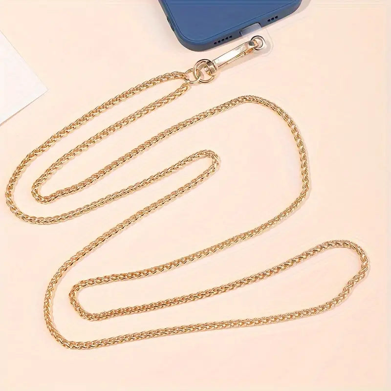 Gold Cellphone Lanyard