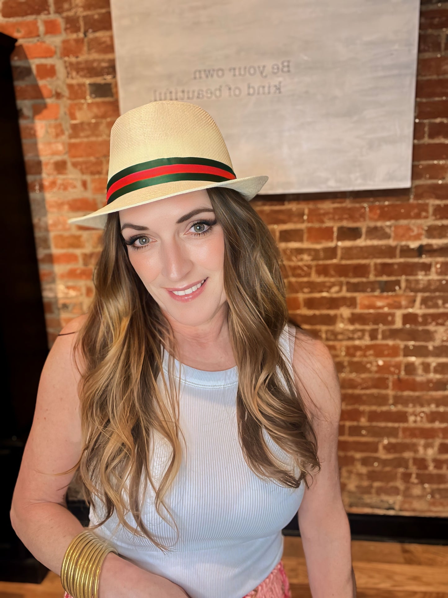 Designer Inspired Summer Fedora