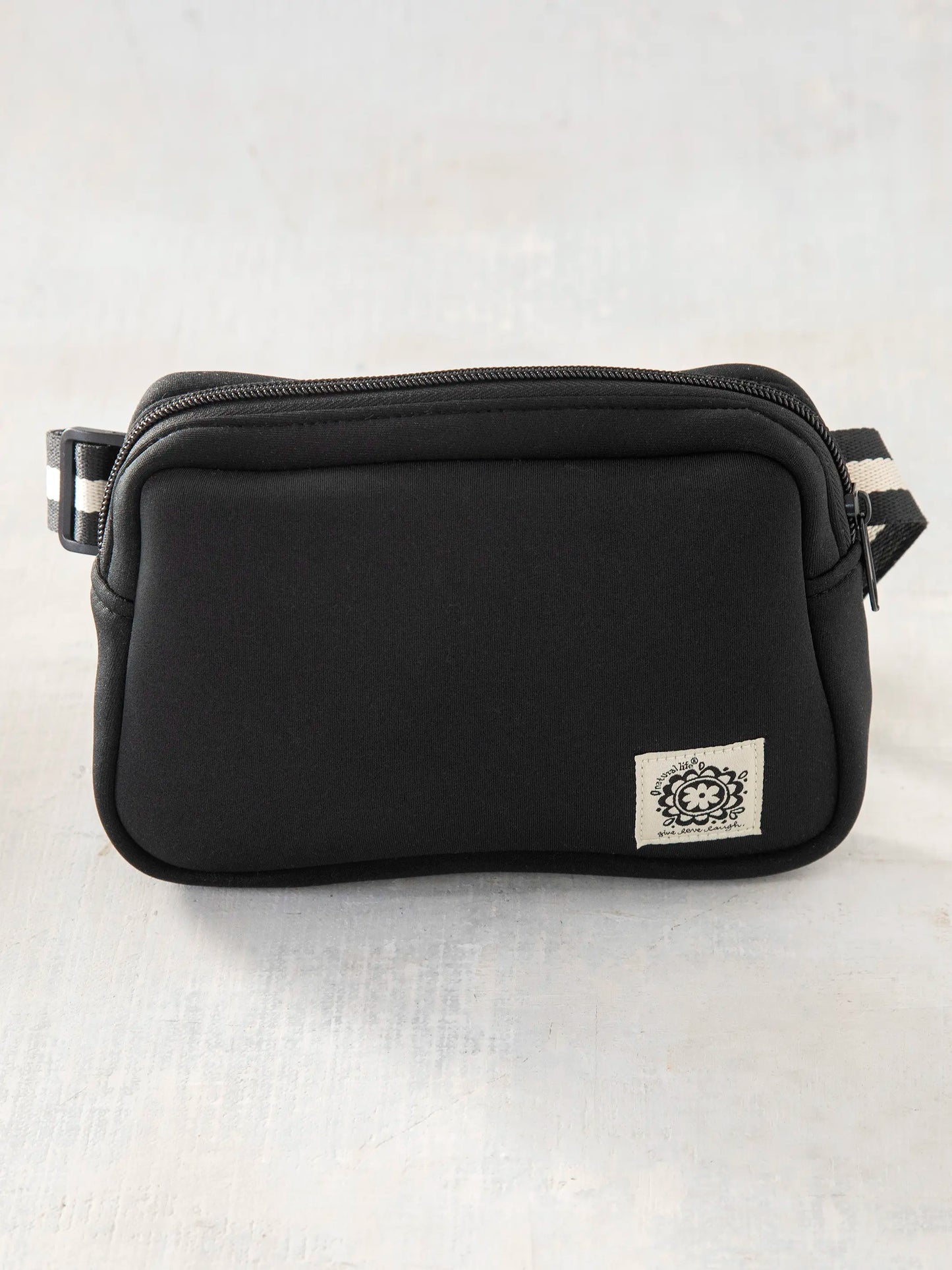 Black Natural Life Fanny Pack