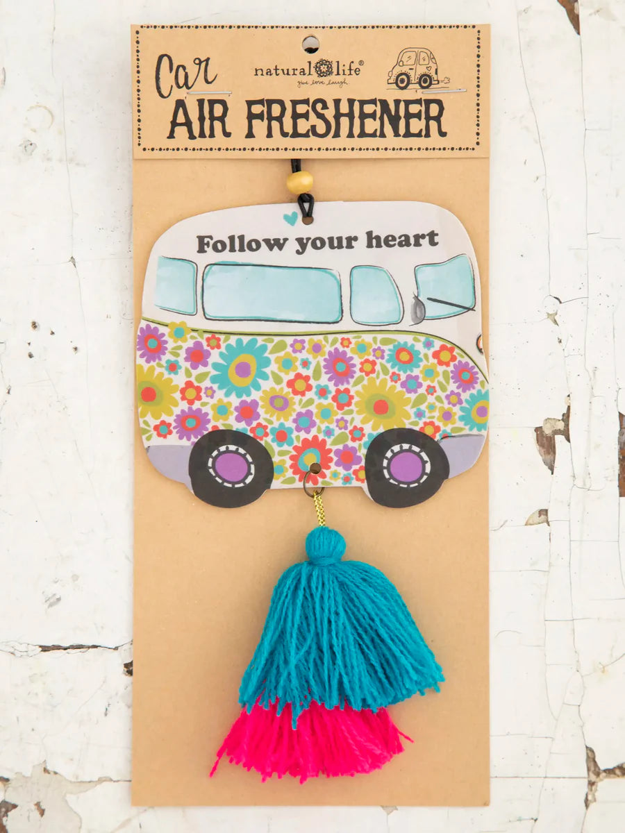 Follow Your Heart Van Natural Life Air Freshener 