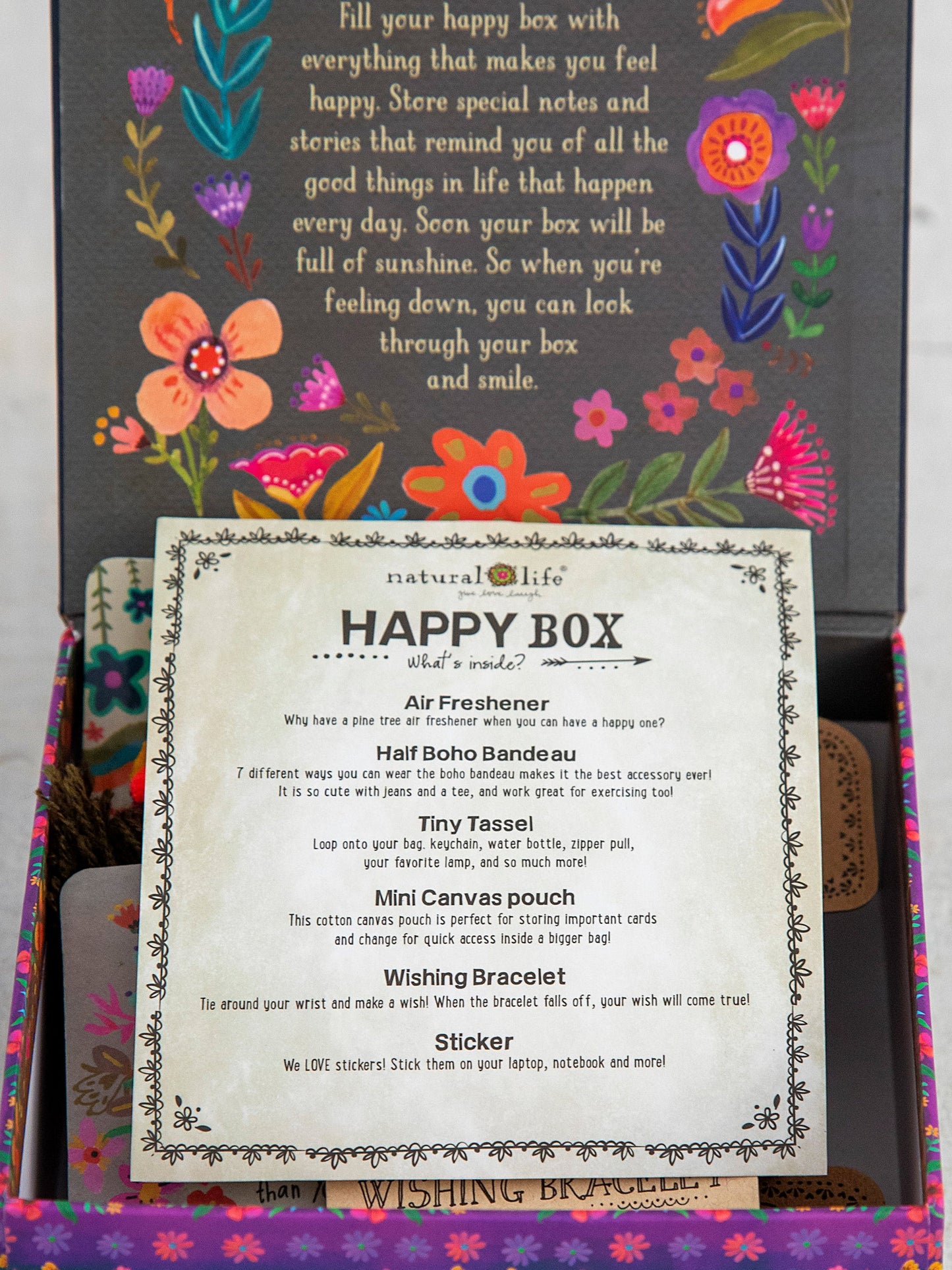 Set regalo Happy Box Natural Life