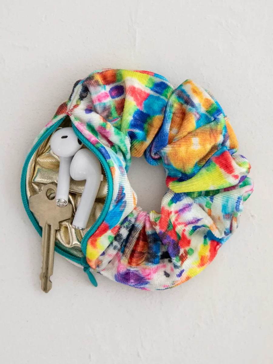 Natural Life Hideaway Scrunchie