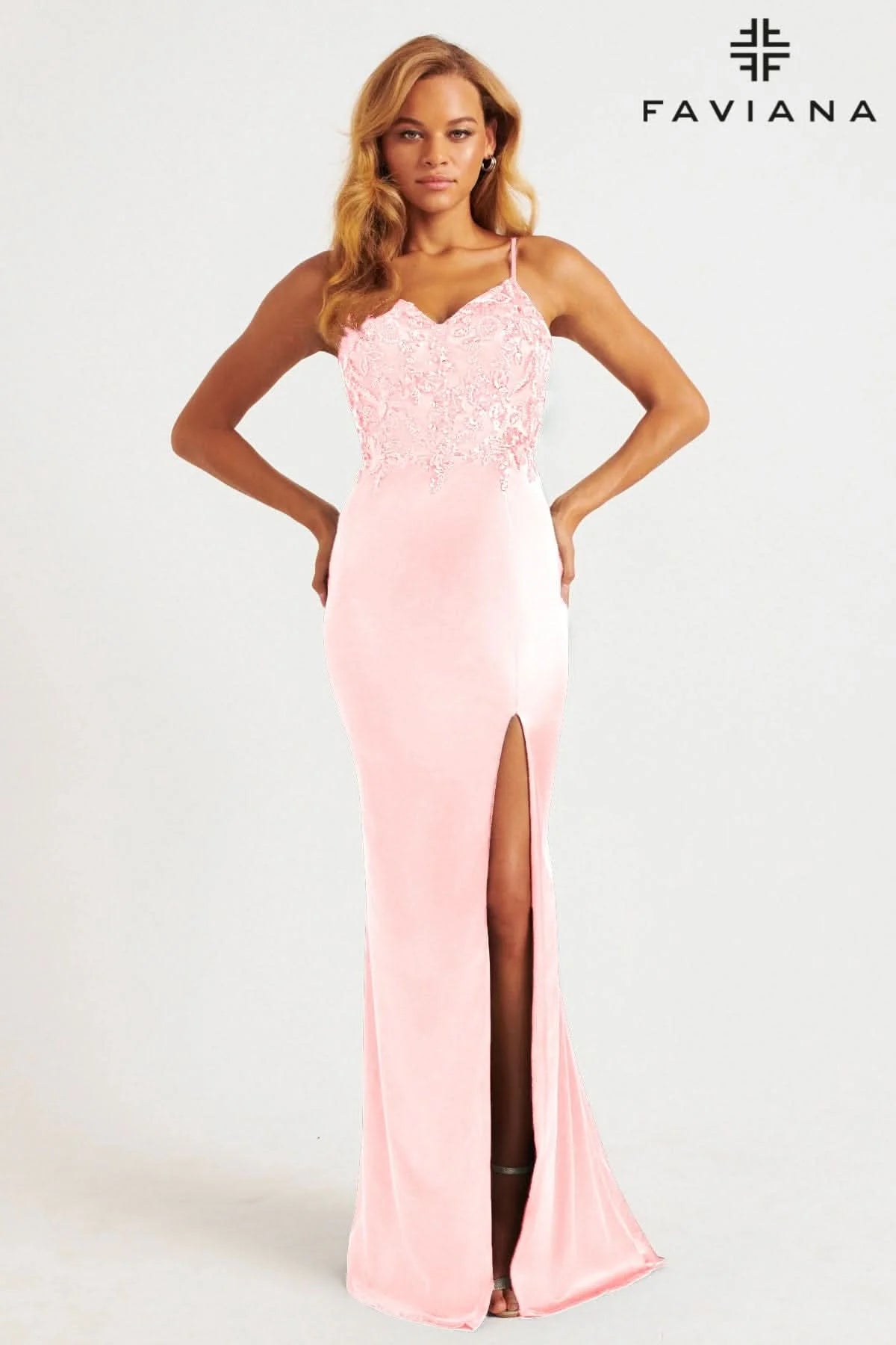 Light Pink Faviana Prom 11200