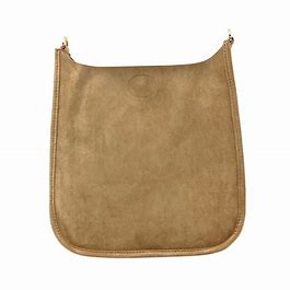 Ah-Dorned Classic Suede Messenger Bag