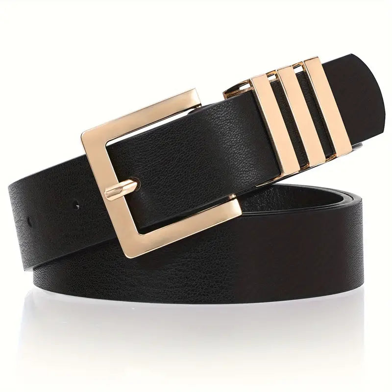 Black Belt with Gold Detailing 